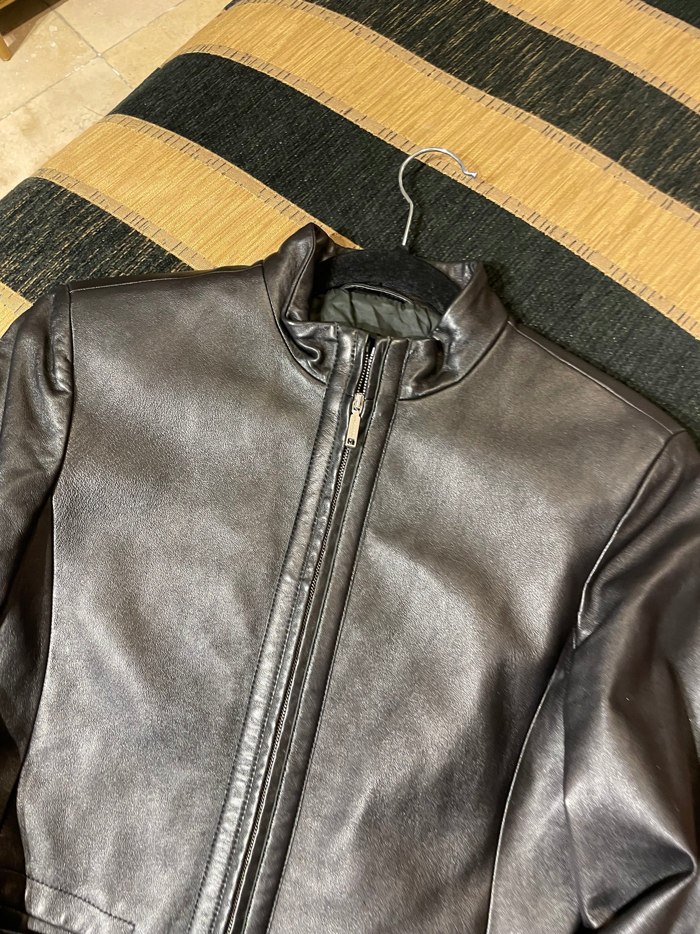 Max Mara weekend leather jacket size 8