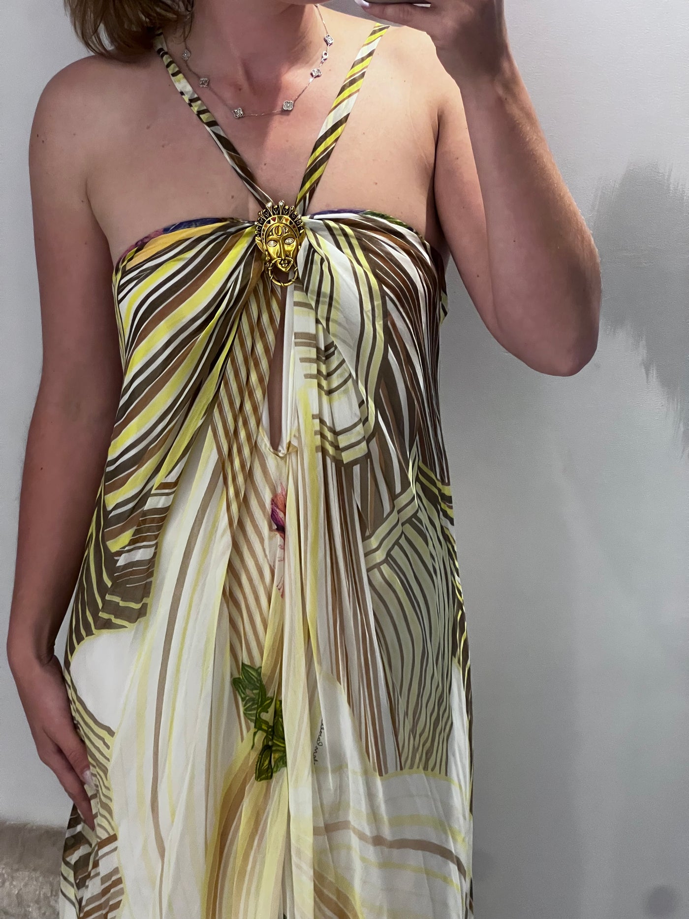 Roberto Cavalli maxi dress size 46