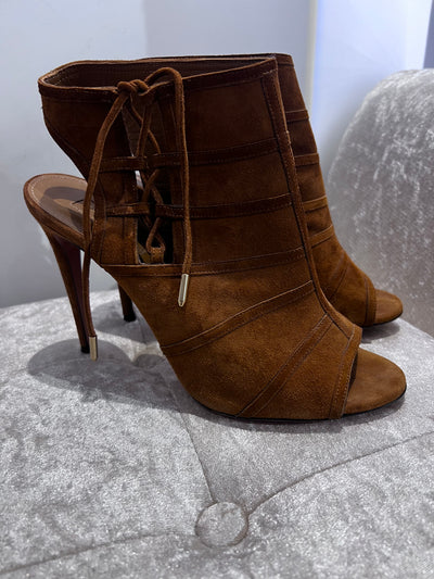 Aquazzura sling back heels size 40