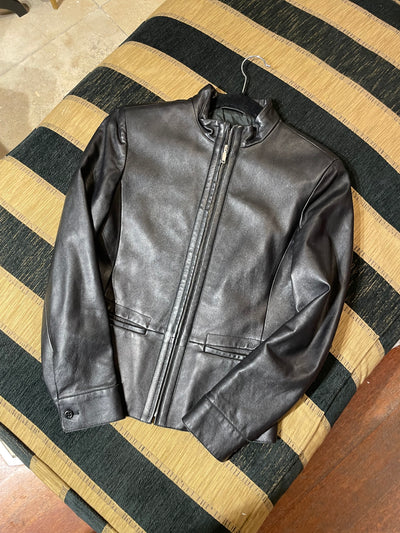 Max Mara weekend leather jacket size 8