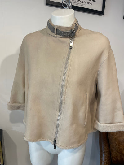 Brunello Cucinelli shearing coat size 44 RTP £8500