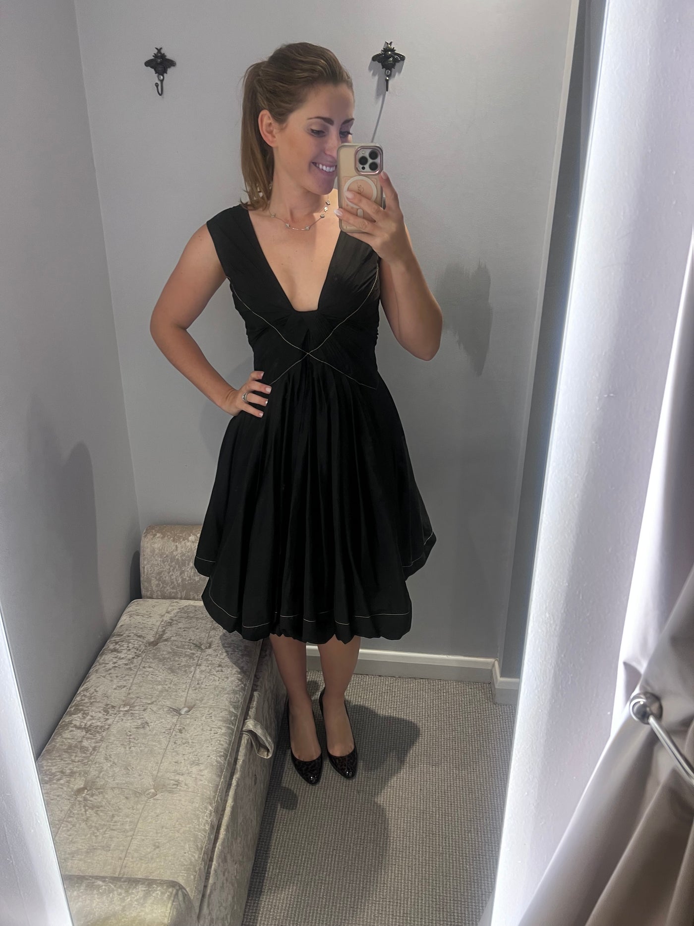 Donna Karin little black dress