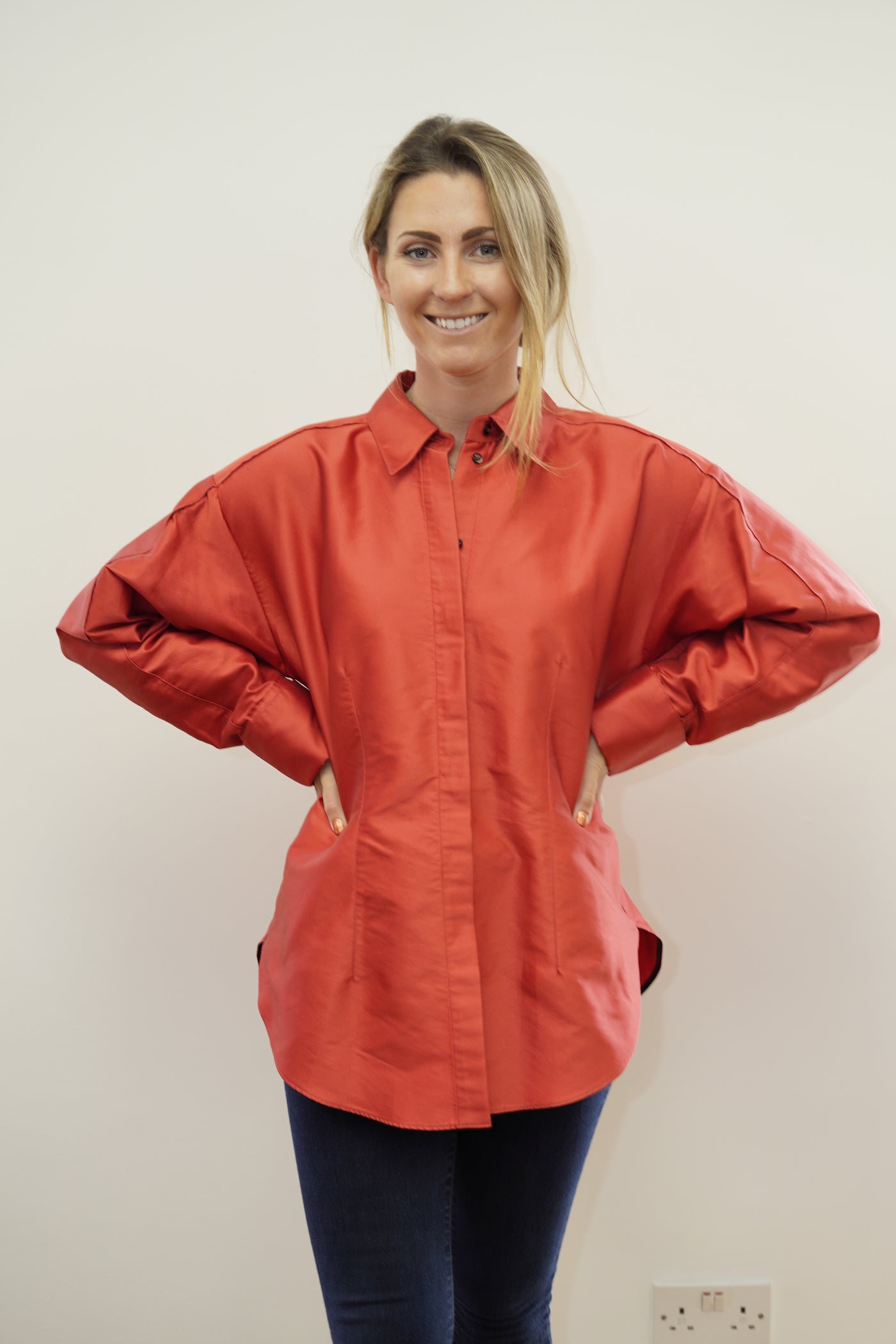 Dorothee Schumacher red blouse Brand new