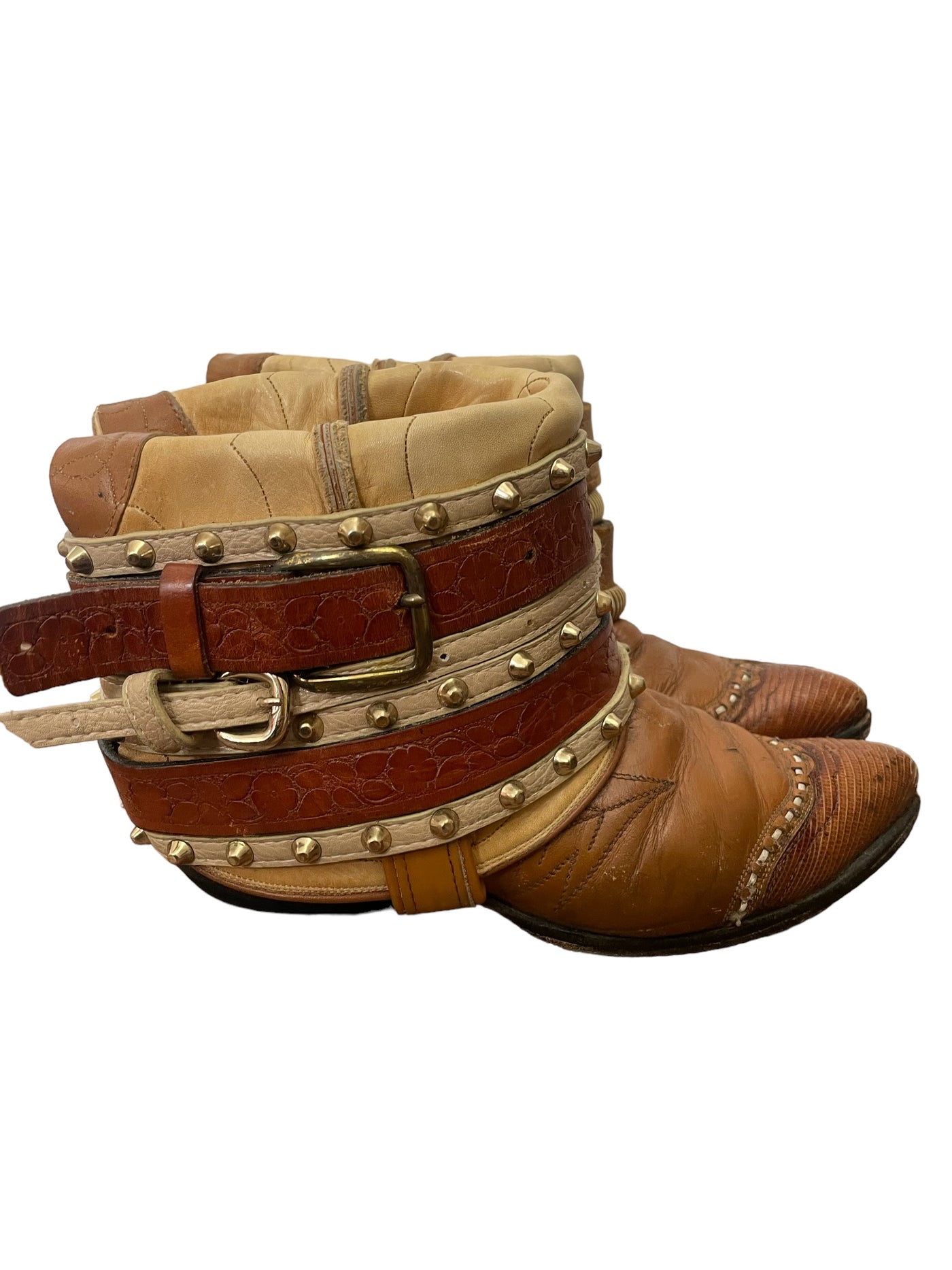 Luxury jones vintage leather boots size 38