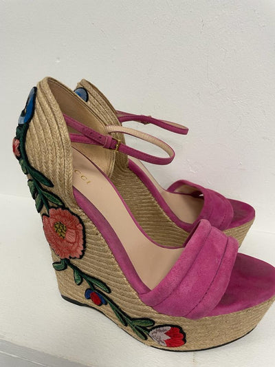 Gucci wedges size 39 RTP £ 690