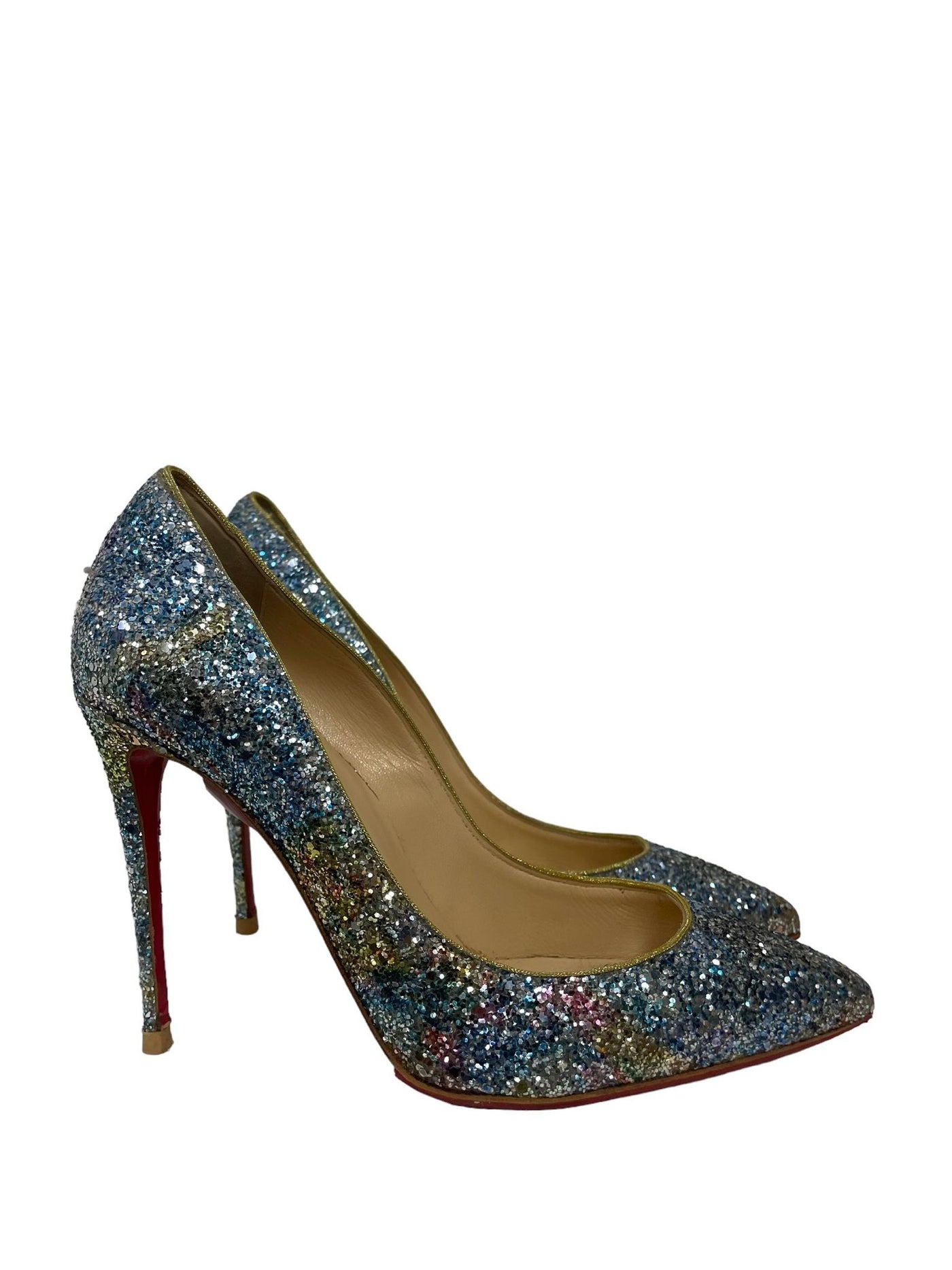 Glitter Christian Louboutin heels size 39