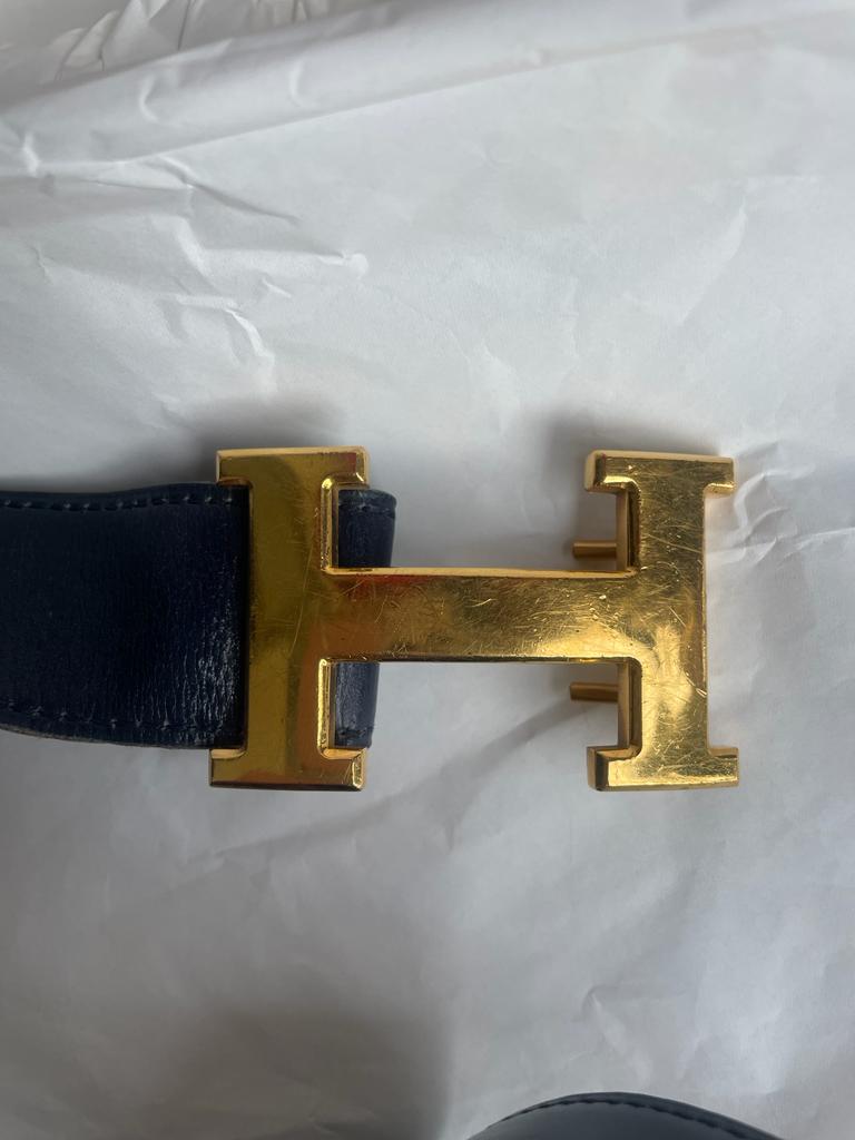 Vintage Hermes 53 82  belt 1979