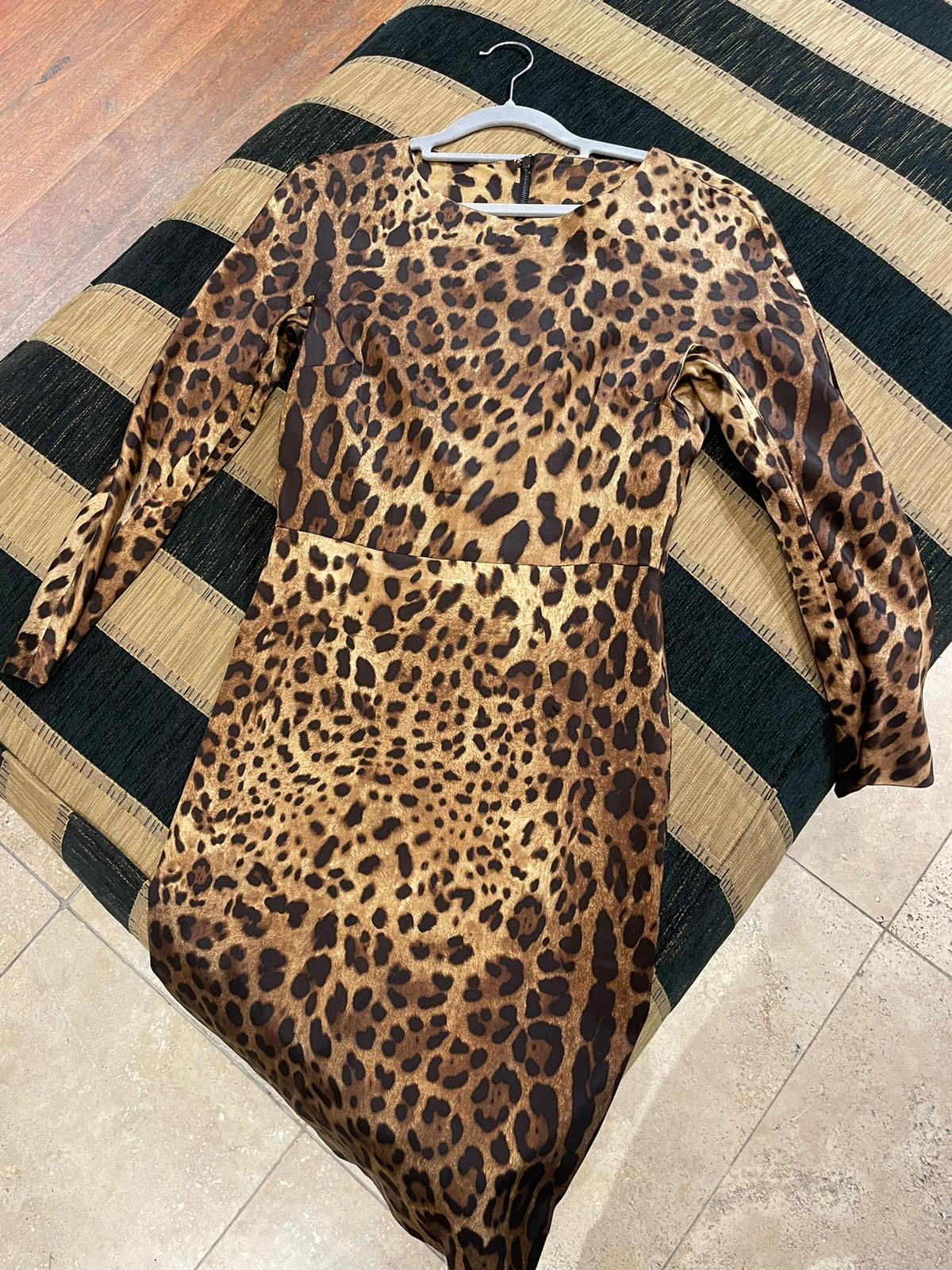 Dolce & Gabbana leopard print dress size 42
