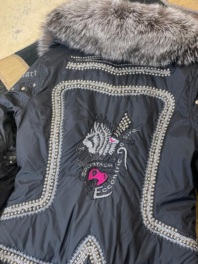 Sportalm black ski jacket size 12