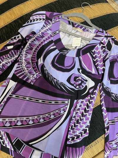 Pucci purple top size 12