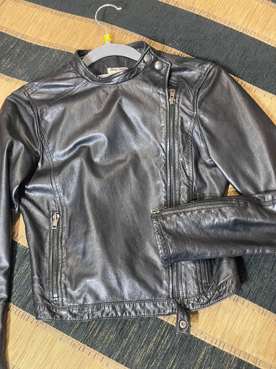 Vintage MIU MIU leather back jacket size 36