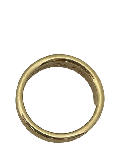 Tiffany & Co. 1837 Collection Engraved 18K Gold Ring