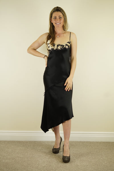 Roberto Cavalli silk dress size S