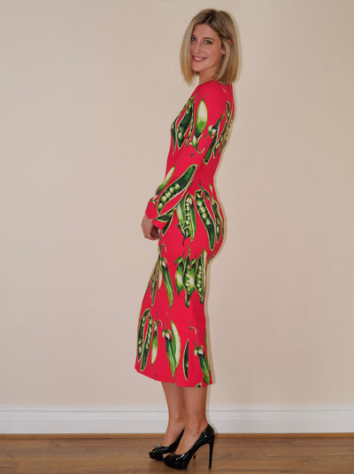 Dolce & Gabbana pea dress size 38