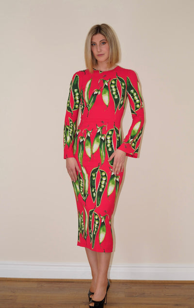 Dolce & Gabbana pea dress size 38