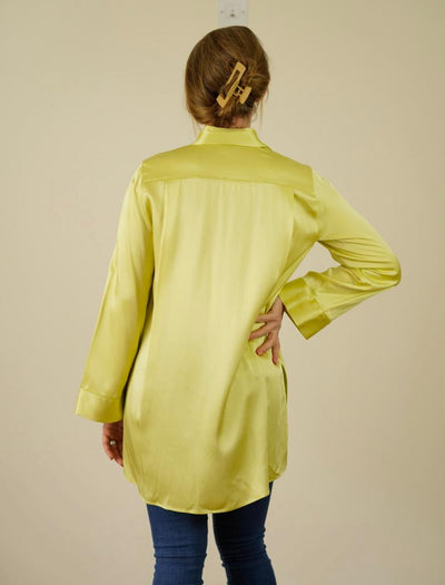 Brand New Massimo Dutti green blouse size XS
