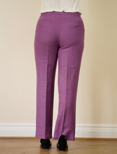 Vintage Lora Piana Purple tailored trousers size 46