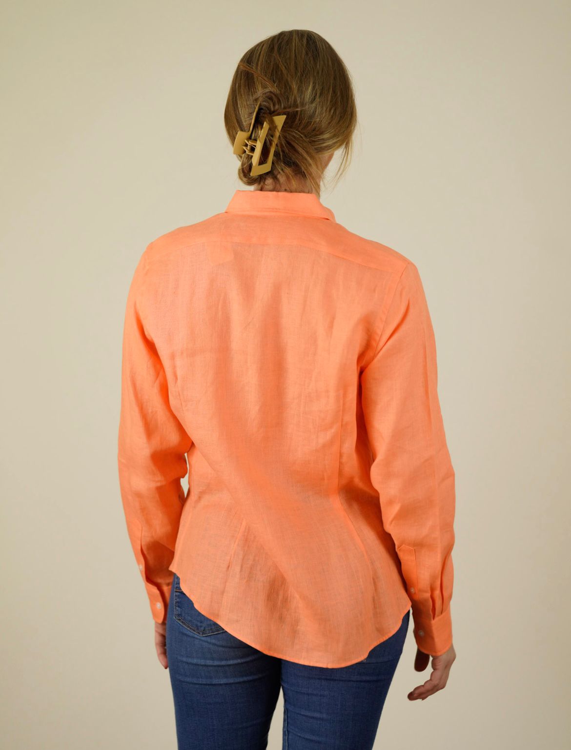 Brand new orange linen Ralph Lauren sport shirt  RTP £90