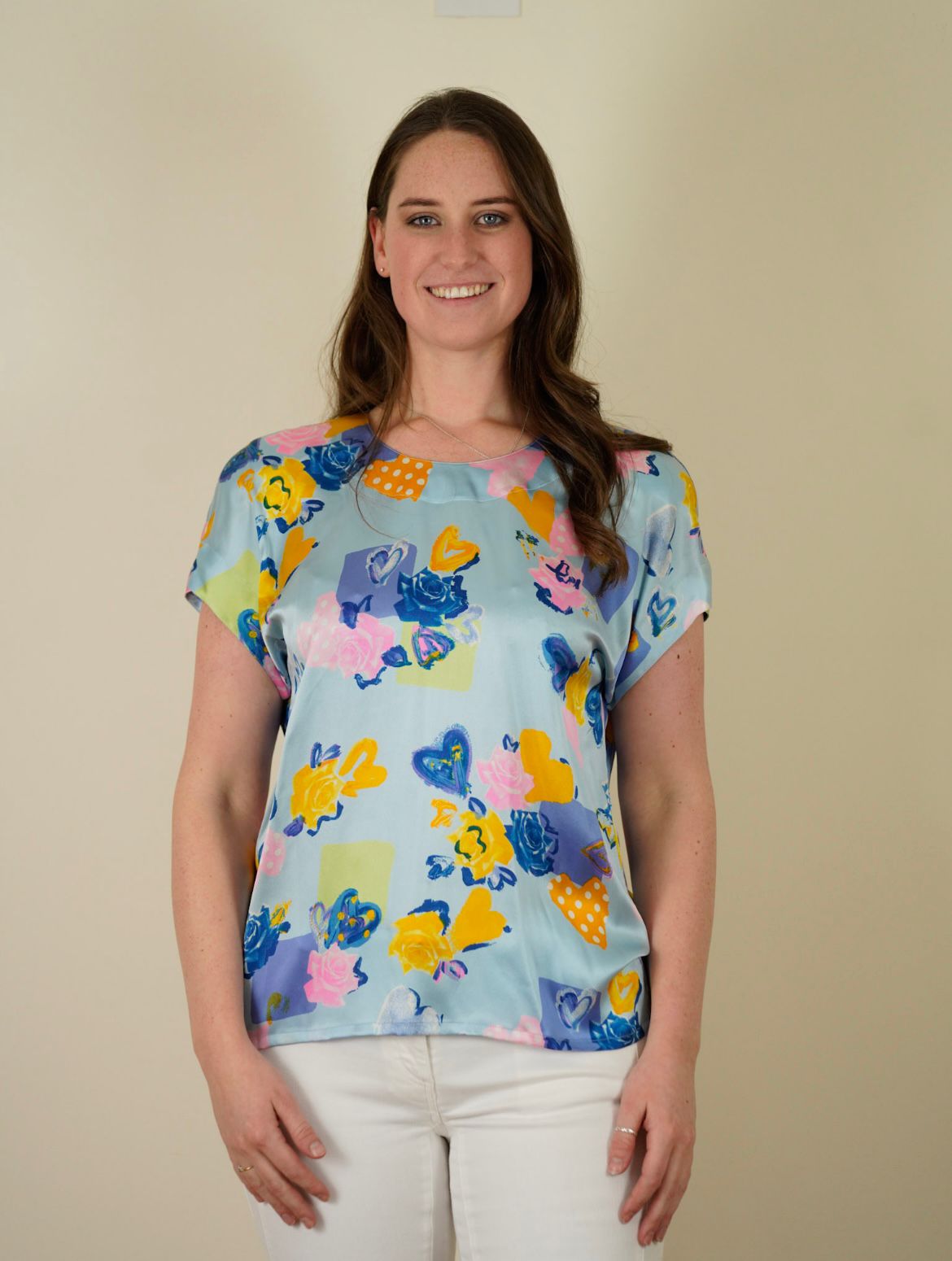 Brand new Escada vintage silk blouse size 42