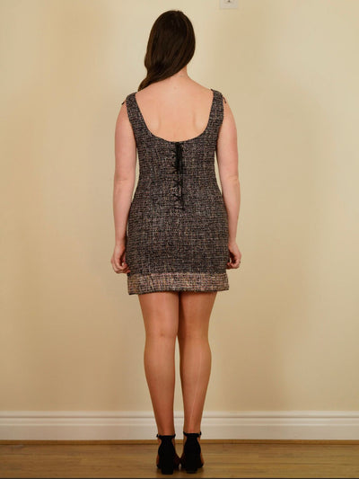 Dolce & Gabbana tweed corset dress size 46
