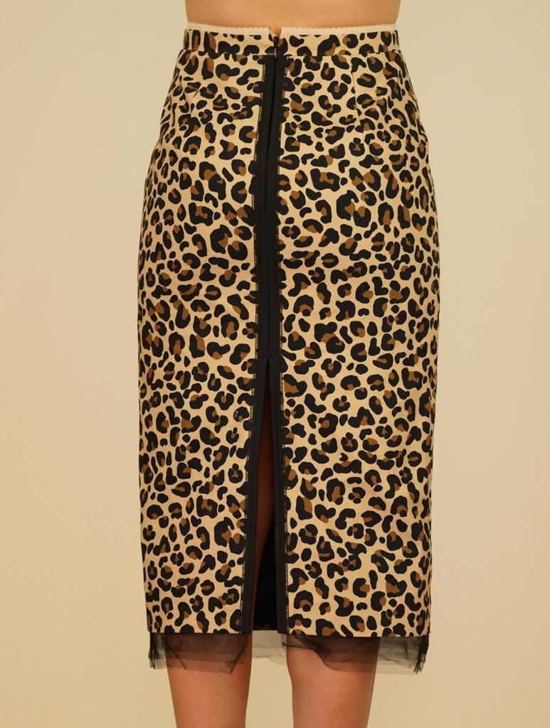 Brand new No 21 leopard print skirt size 40