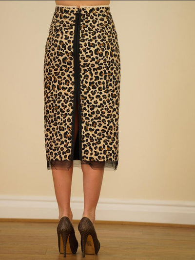 Brand new No 21 leopard print skirt size 40