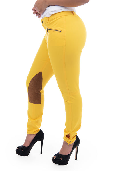 Ralph Lauren yellow jodpur pants