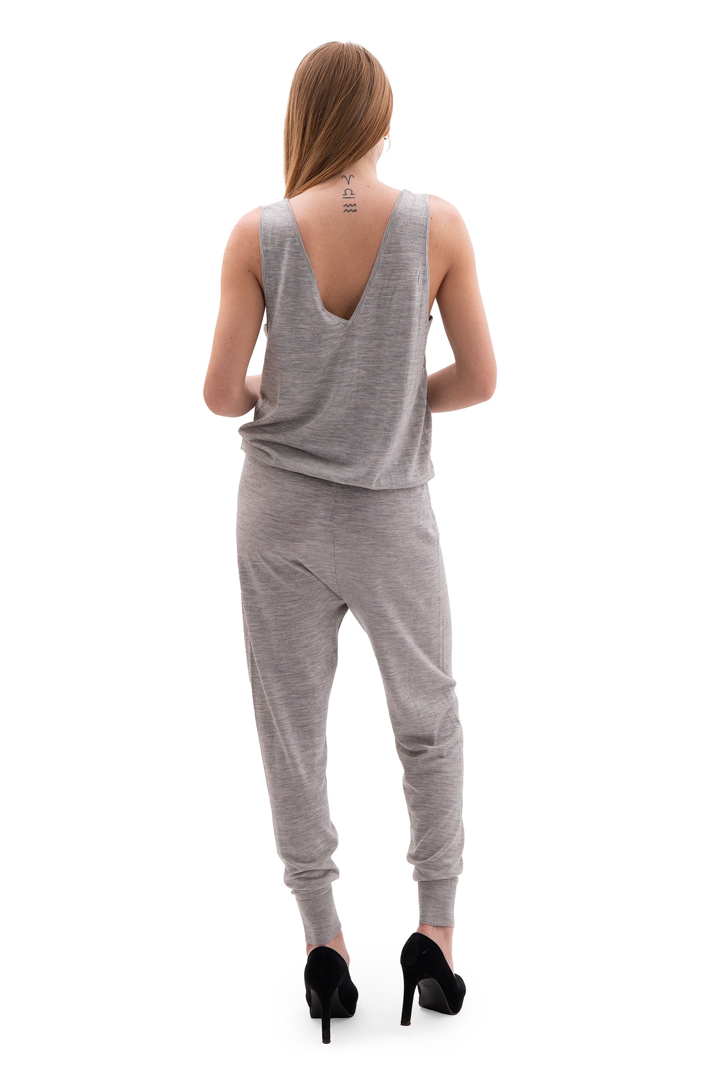 Theory Daralee grey jumpsuit