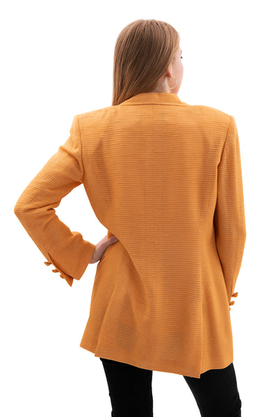 Mario Borsato orange blazer with beautiful blouse