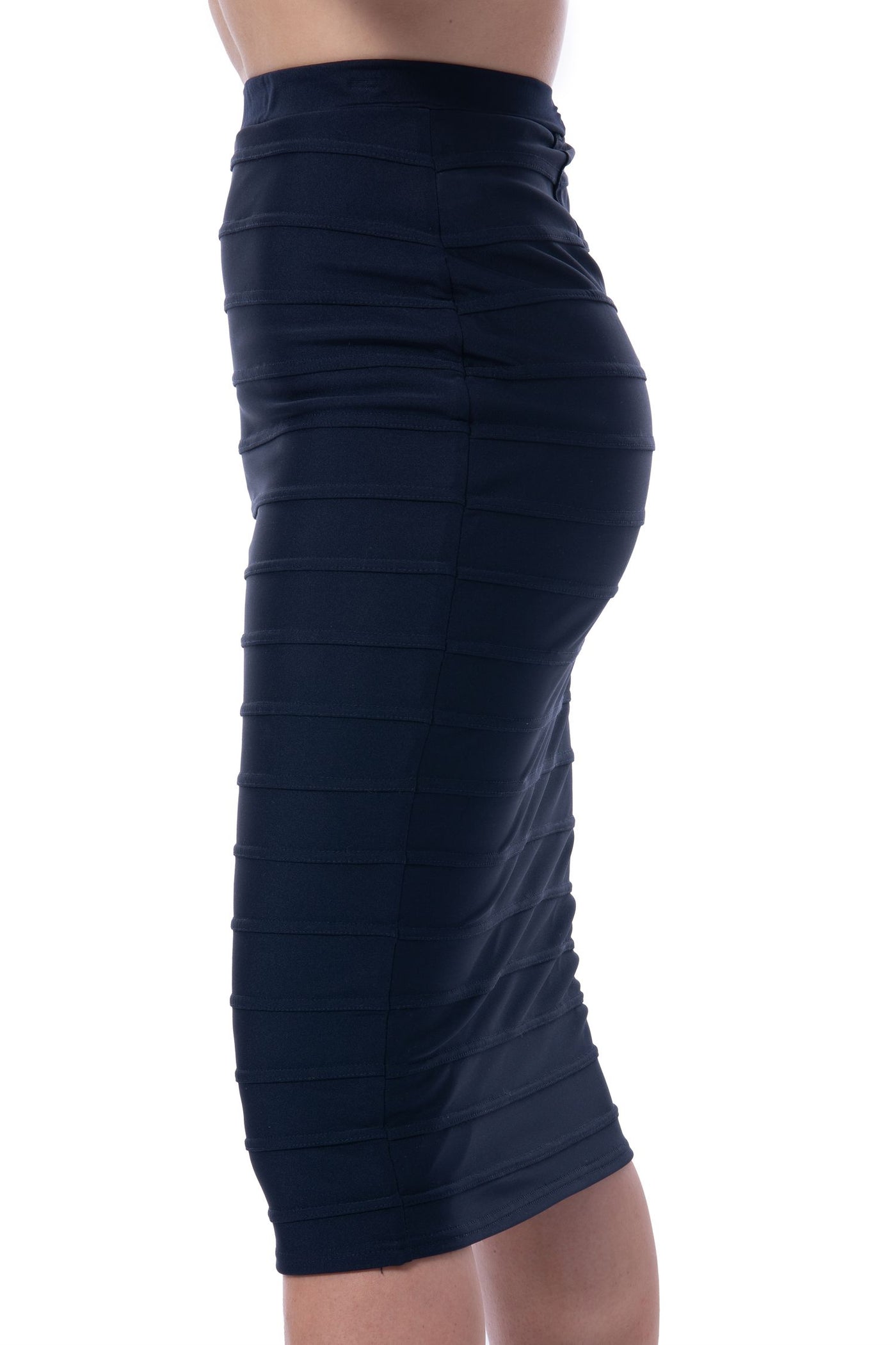 Catwalk Collection Black Bandage Bodycon Skirt