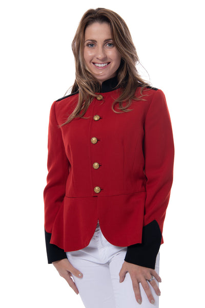 Ralph Lauren red and navy military blazer