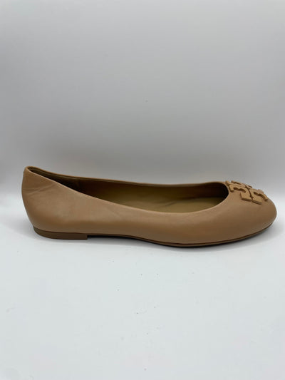 Tory Burch BRAND NEW leather tan pumps size 39.5