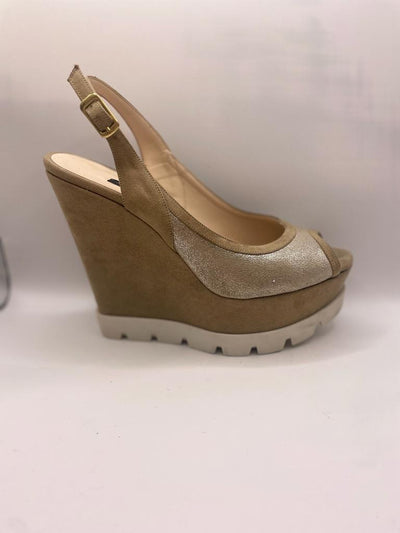 Albano suede wedges size 38