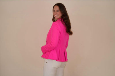 Ted Baker bright pink coat size 3